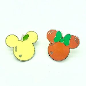 Two Pack of Collectible Hidden Mickey Enamel Pins